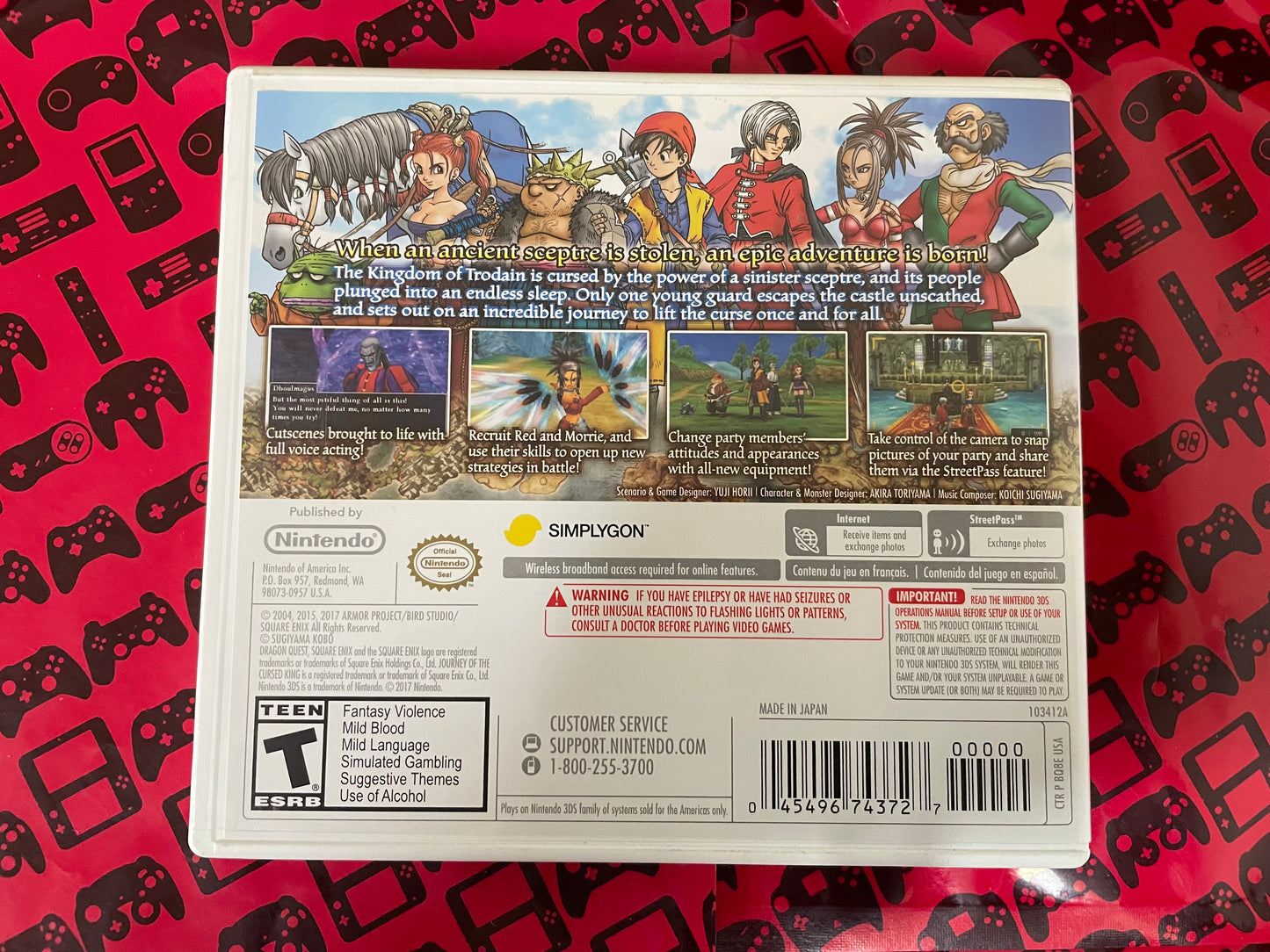 Dragon Quest VIII: Journey Of The Cursed King Nintendo 3DS