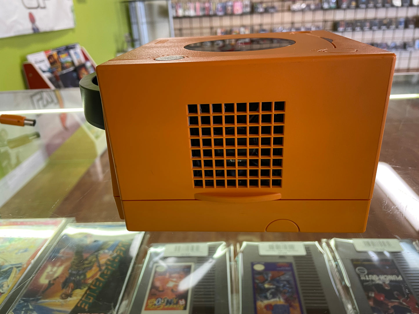 Spice Orange Gamecube System JP Gamecube Modded For US Games