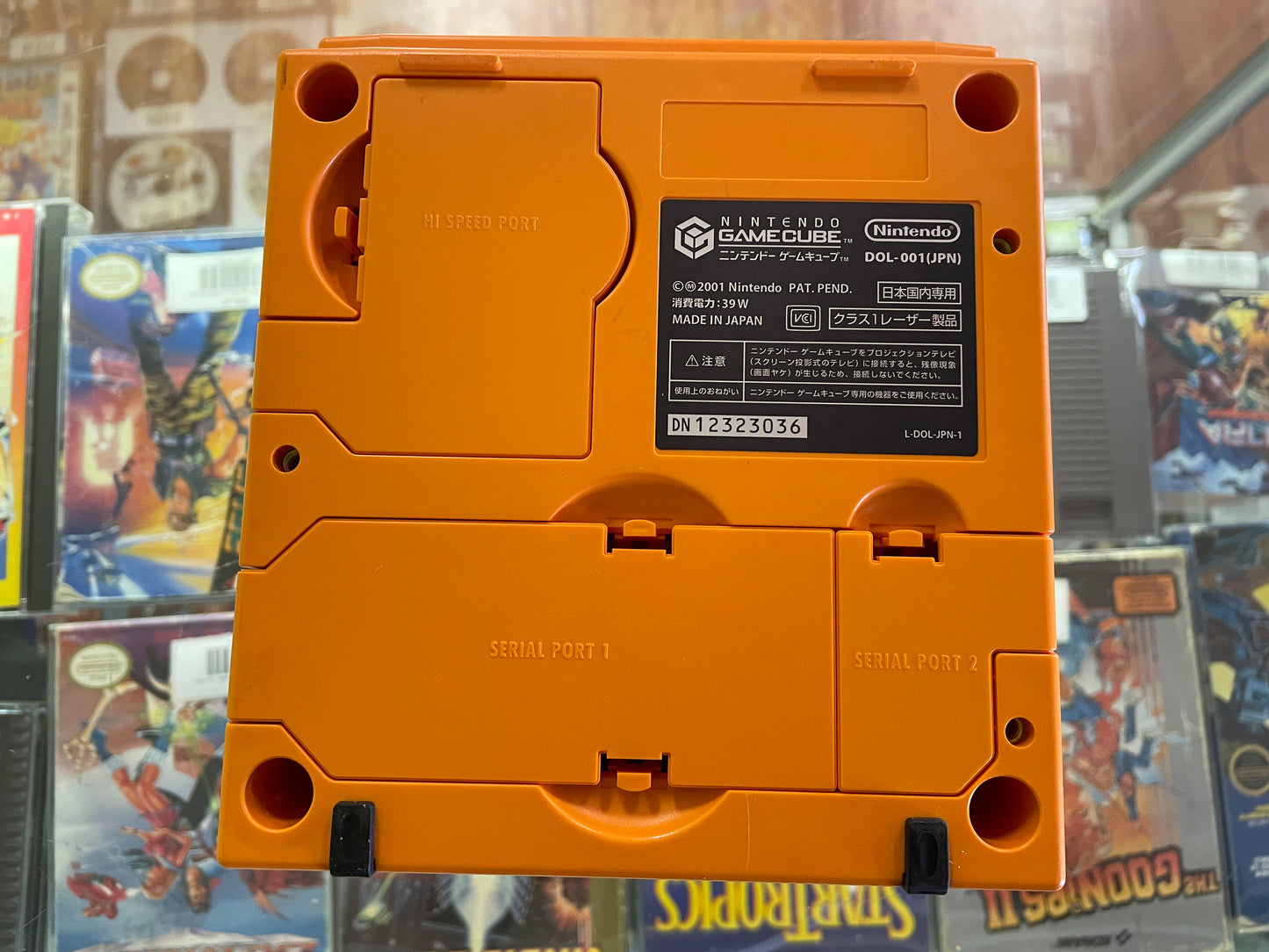 Spice Orange Gamecube System JP Gamecube Modded For US Games