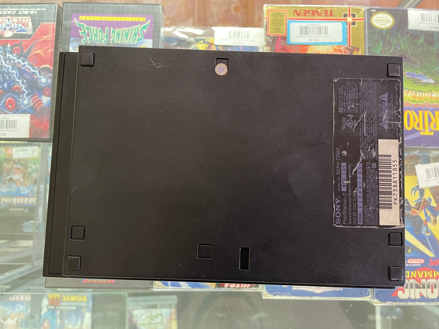 Black PS2 (SCPH-77001) Slim Console PlayStation 2