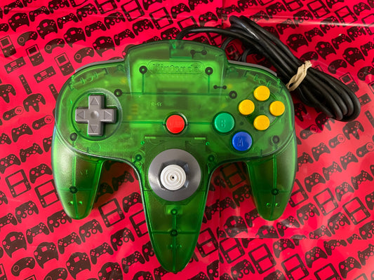 Jungle Green Funtastic Controller Nintendo 64