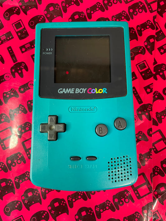 Turquoise/Teal GBC (CGB-001) Gameboy Color