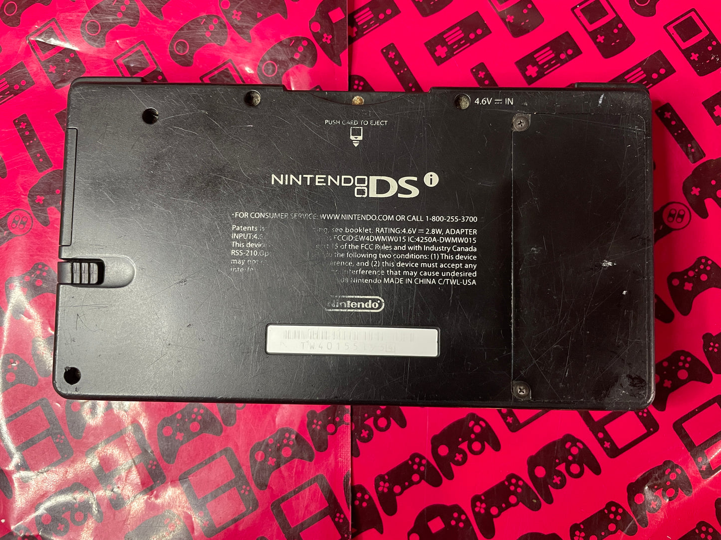 Black Nintendo DSi System (TWL-001) Nintendo DS