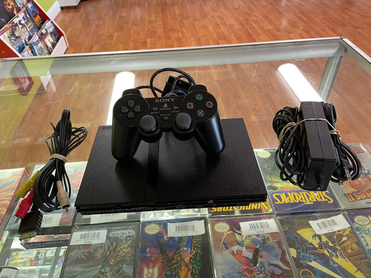 Black PS2 (SCPH-77001) Slim Console PlayStation 2