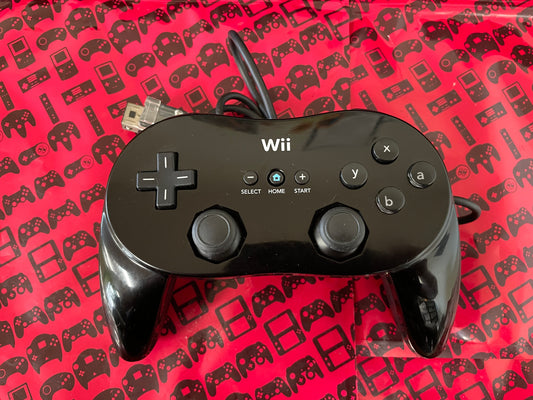 Black Wii Classic Controller Pro RVL-005(-02) Wii
