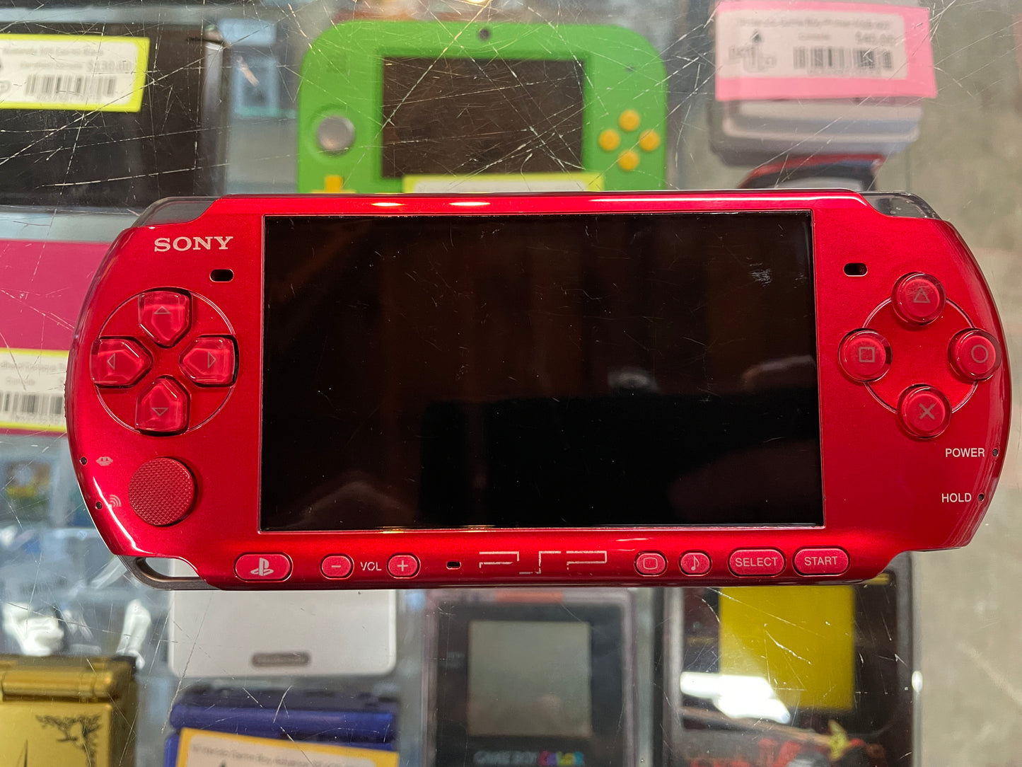 Carnival Radiant Red Sony JP PSP Console (PSP-3000)