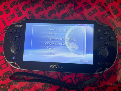Black PlayStation Vita WiFi Edition PCH-1101