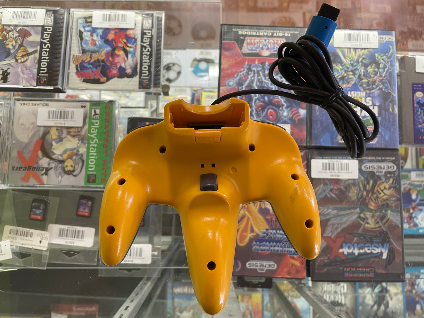 Pikachu Blue Console JP Modded Nintendo 64