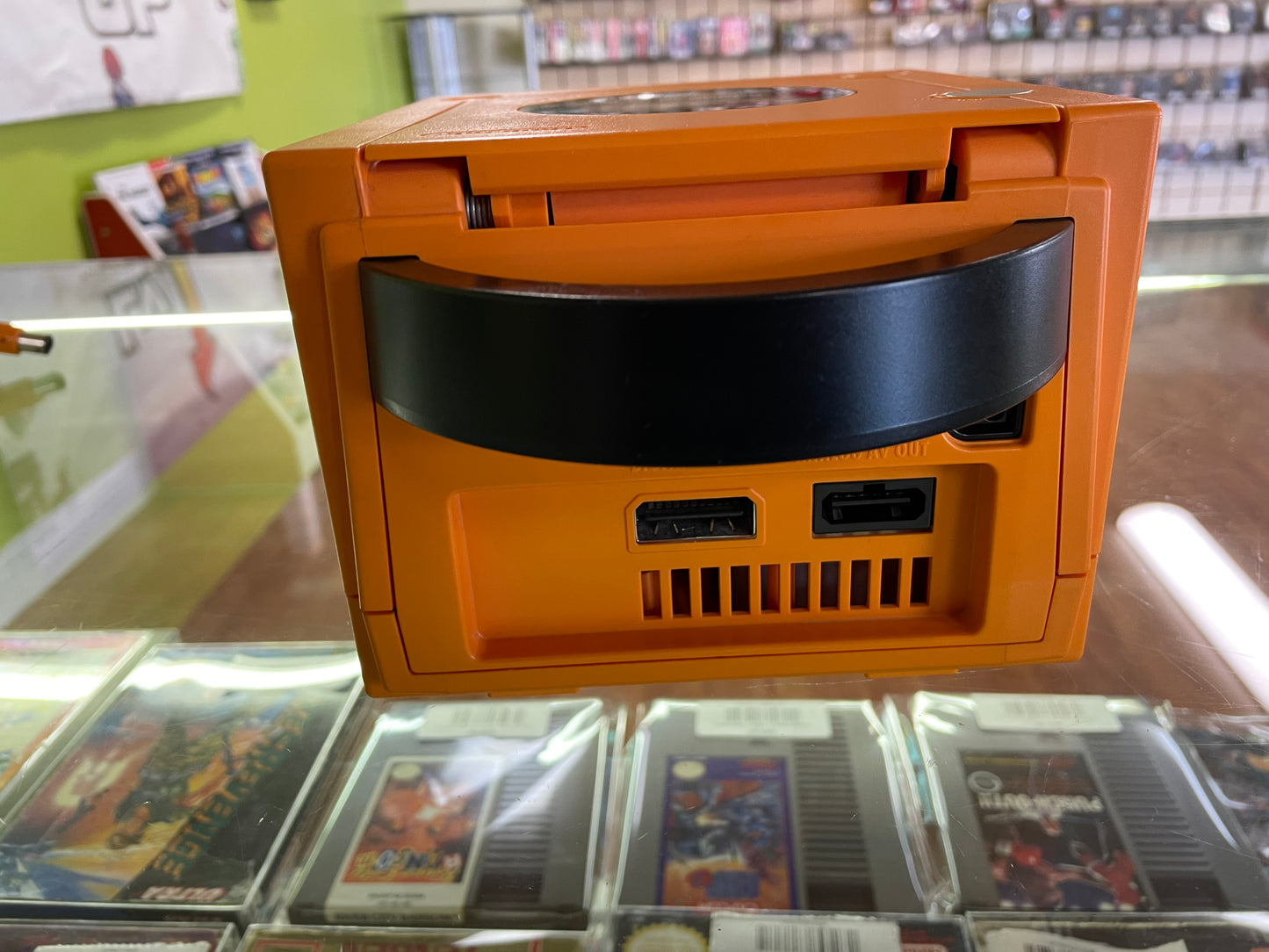 Spice Orange Gamecube System JP Gamecube Modded For US Games